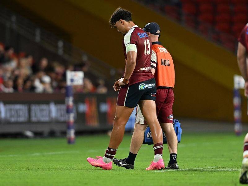 Queensland Reds and Wallabies back Jordan Petaia is set to have season-ending shoulder surgery. (Darren England/AAP PHOTOS)