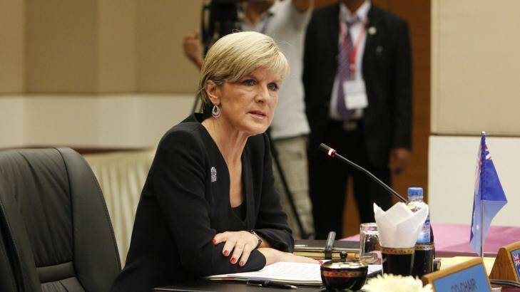 Refugee deal with Cambodia close: Foreign Minister Julie Bishop. Photo: Supplied