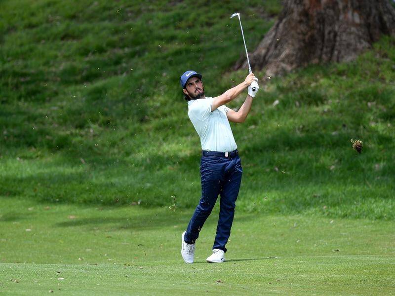 Mexico's Abraham Ancer leads the Australian Open by five shots with a round to play at The Lakes.