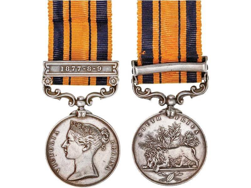 Zulu War Medals awarded for a battle almost 150 years ago, are due to go to auction in Sydney.