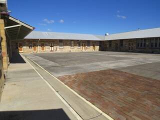 Berrima Gaol: thousands of visitors are expected to fill this space during the Australia Day weekend. 	Photo supplied
