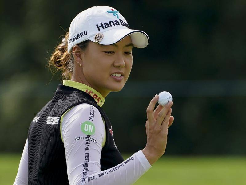 Minjee Lee is in on the leaderboard after the first round of the LPGA event in Busan, South Korea.