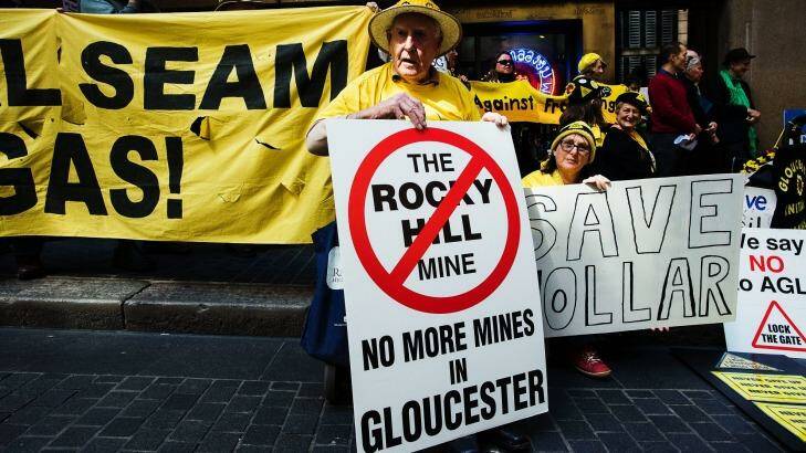 Anti-mining groups say the Baird government is removing checks on new mining projects. Photo: Christopher Pearce