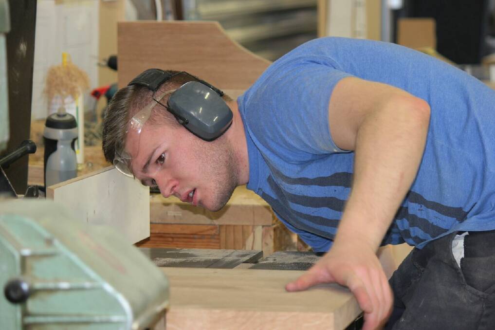 Mittagong joiner Nick Roman is competing in the 2015 International WorldSkills Competition in Brazil. Photo supplied