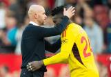 Manchester United manager Erik ten Hag will stick with under-fire goalkeeper Andre Onana. (EPA PHOTO)