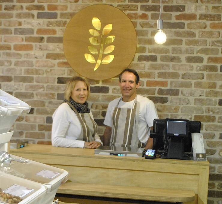 Wendy and David Elliott, Bowral franchisees of The Source bulk food store in Springetts Arcade. Photo Ainsleigh Sheridan