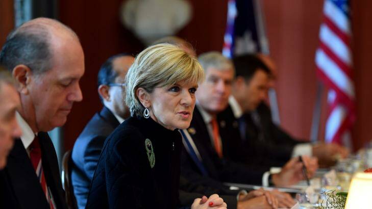 Foreign Minister Julie Bishop has been slammed by Russia over her comments regarding MH17. Photo: Dan Himbrechts/Getty Images