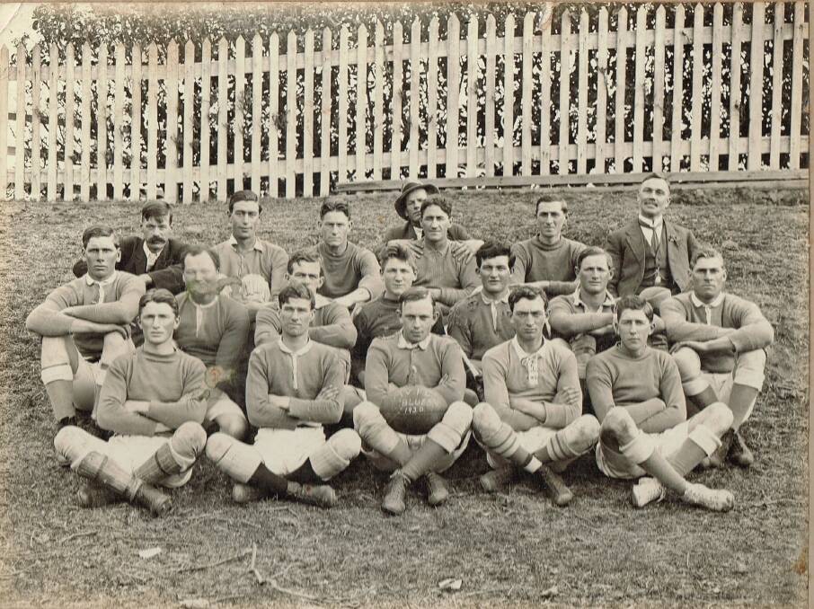 Moss Vale Dragons first grade premiers in 1920. Photo supplied