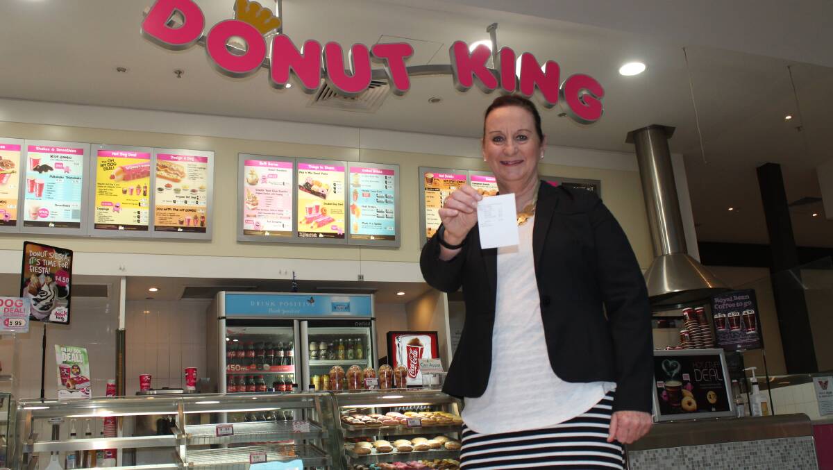 Highlands Marketplace retail manager Sandra Shepherd at Donut King. Photo by Megan Drapalski