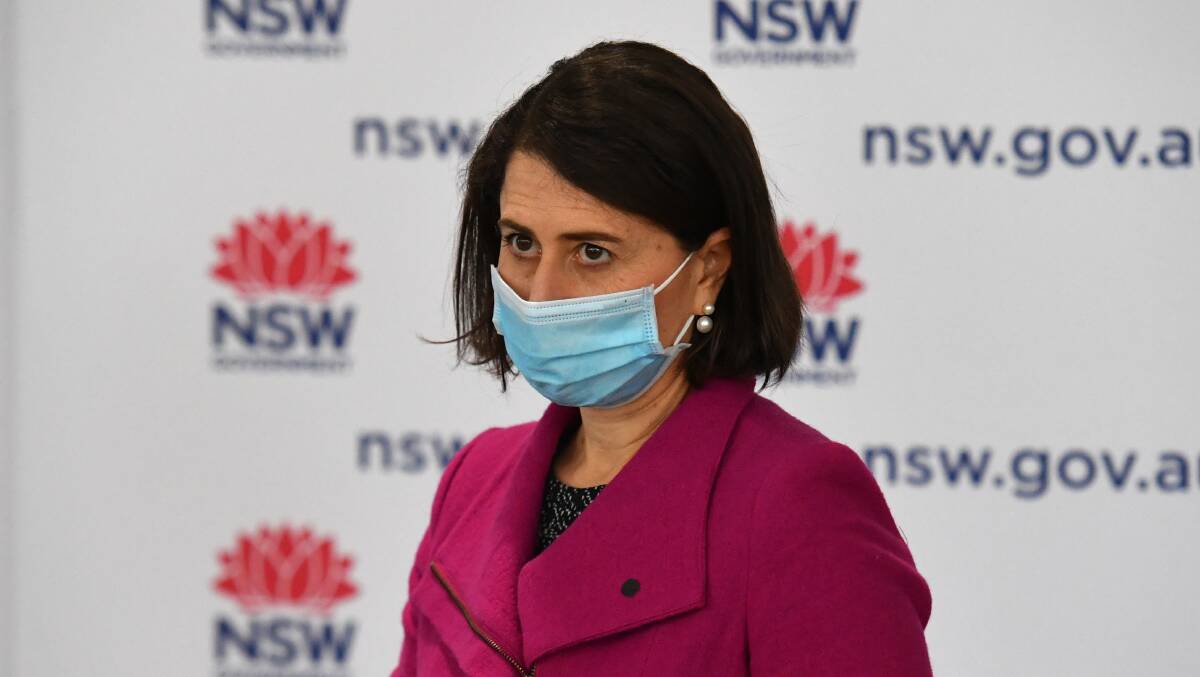 Andrew Barr started an important national discussion when he said Gladys Berejiklian was making decisions not just for her own jurisdiction, but for the entire east coast of Australia. Picture: Getty Images