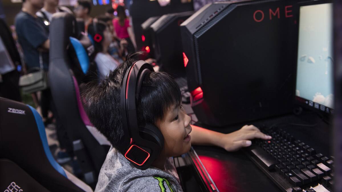 Chinese children will be allowed to play online games only on Fridays, Saturdays and Sundays, and then for only an hour a day. Picture: Getty Images