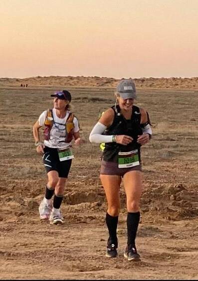 Out of this world: Sanchia Gair blitzes the women's field in Simpson Desert