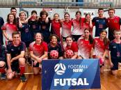 Pride: The open boys and open girls futsal teams did Moss Vale High School proud. Photo: supplied. 