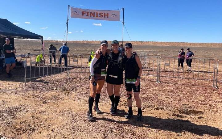 Out of this world: Sanchia Gair blitzes the women's field in Simpson Desert
