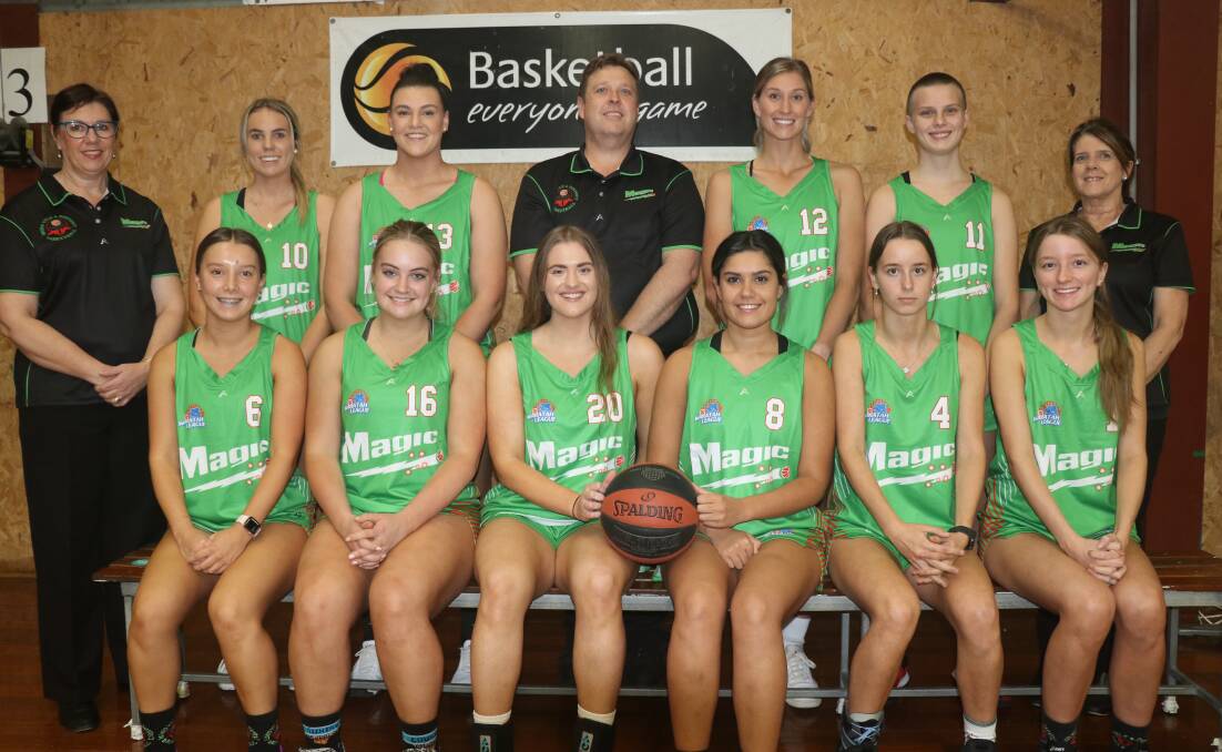 United: The Moss Vale Magic women are ready to make their mark on the NSW Waratah League. Photo: Supplied. 