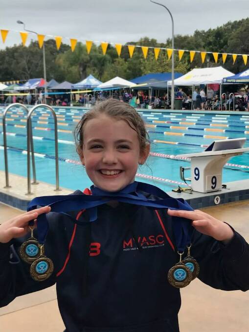 Cassidy did really well at the Wollongong Long Course meet. 