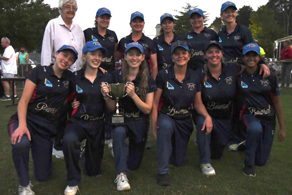 Bowral has won the Tina MacPherson Cup again. Picture by Phil's Cricket Shots. 