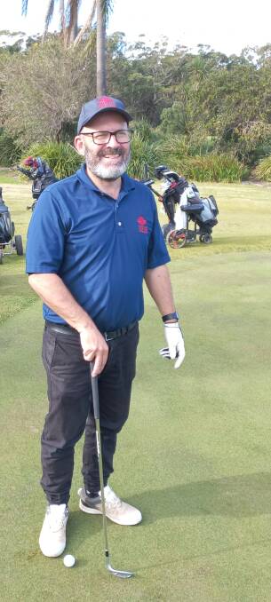 Phil Cunich made six birdies to par the course and top A Grade. Picture supplied. 