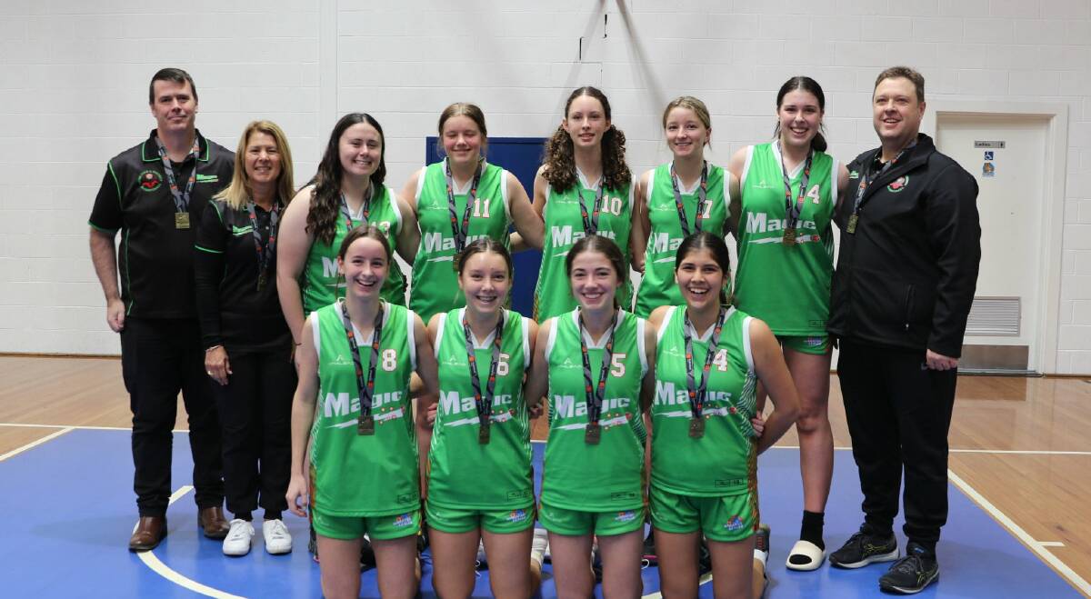 Champions: The u18 girls played superbly well. Photo: Basketball NSW
