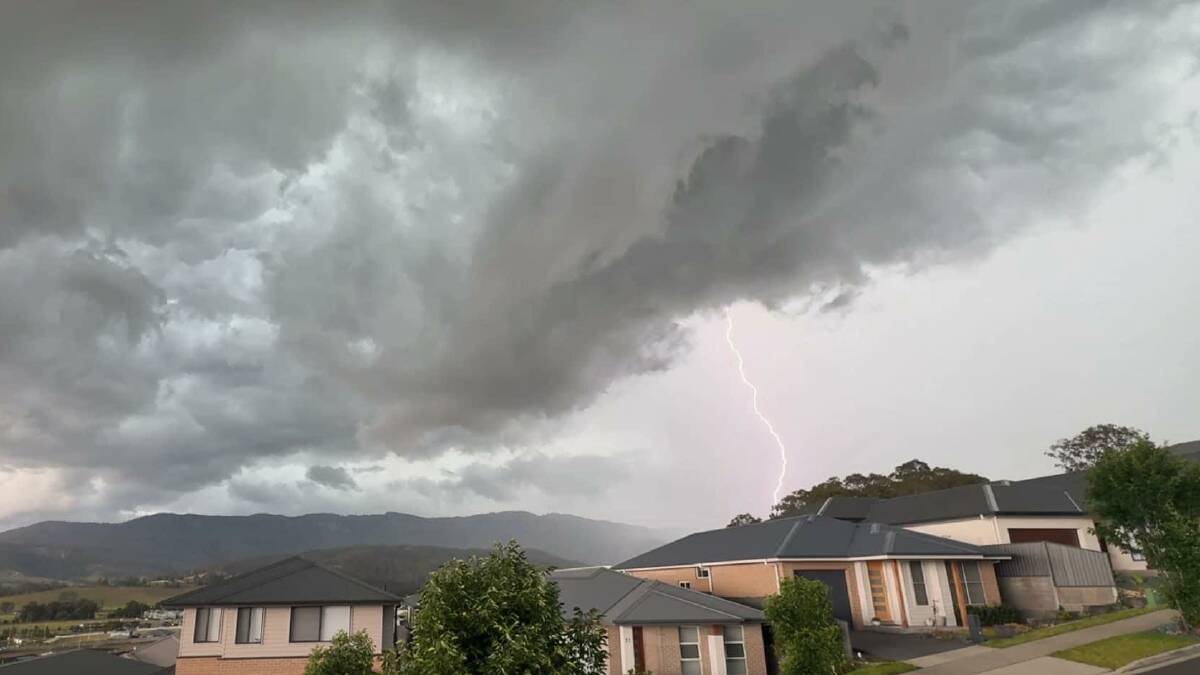 Storm clouds and wild weather in the Illawarra on Thursday, November 10. Pictures by Illawarra Mercury staff, Steve Dillon, Cherie Collins, Dylan Kew, SES