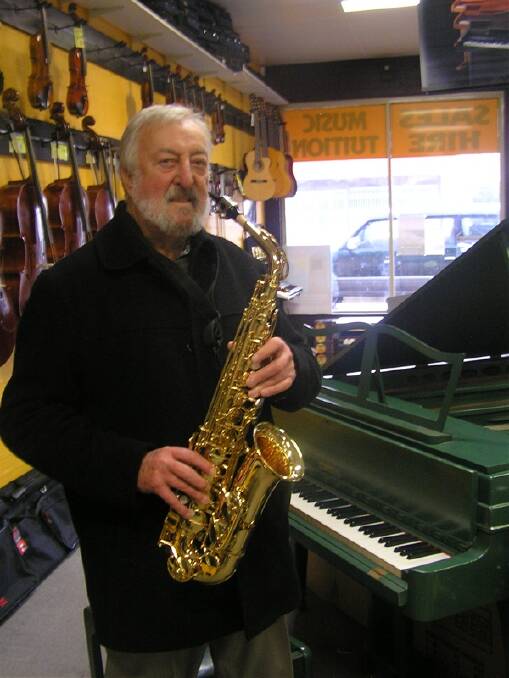 FALSE START: Geoff Harvey’s early musical career as a saxophonist “failed to impress”, but a change of instrument and the rest is history.