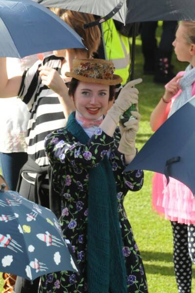 Bowral's very own "Mary Poppins", Melissa McShane. Photo by Mark Bransdon