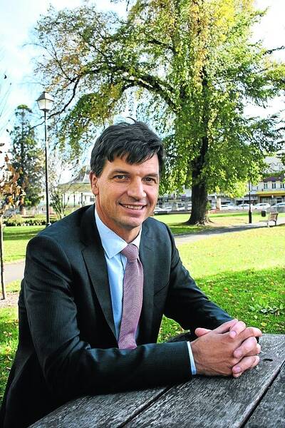Angus Taylor wins the Liberal Party pre-selection for the seat of Hume. 	Photo by Louise Thrower