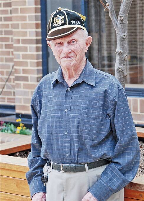 CAPPED SENIOR: Australia’s oldest living Wallaby, Gordon Stone, 95.