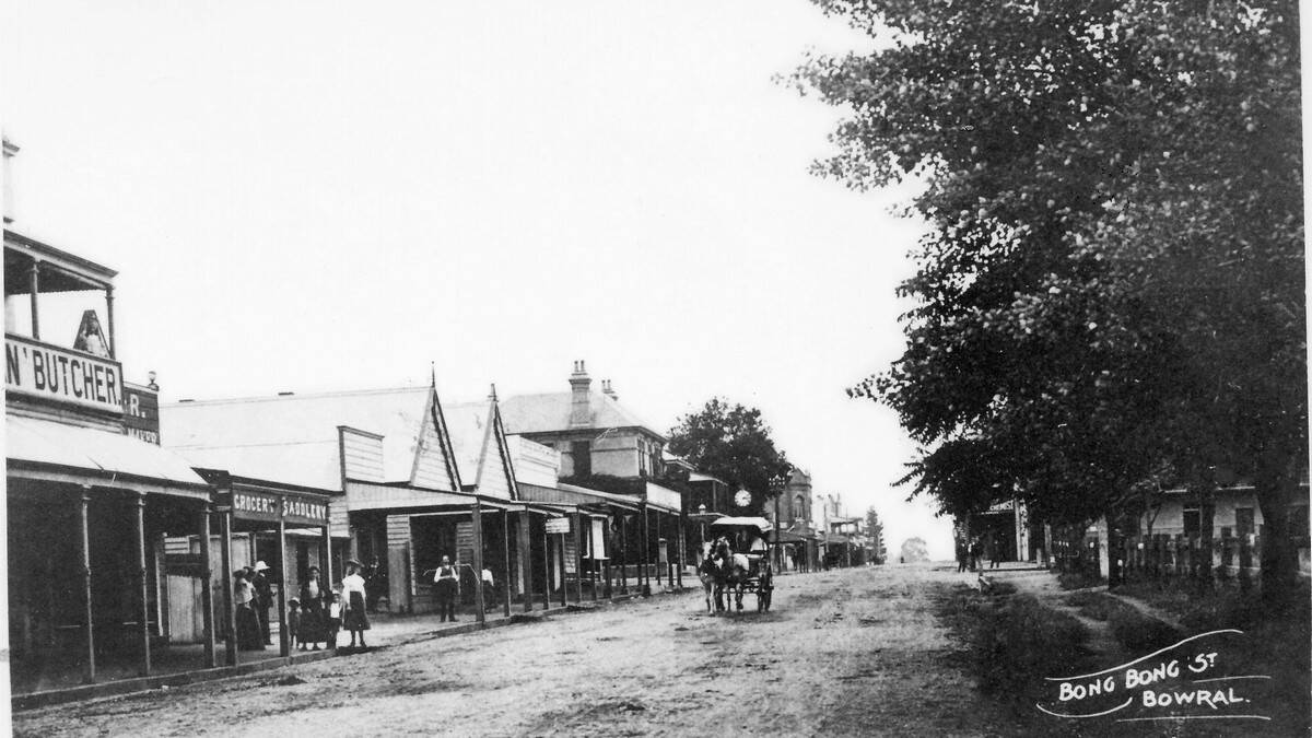 An early view of Bowral. Photo supplied