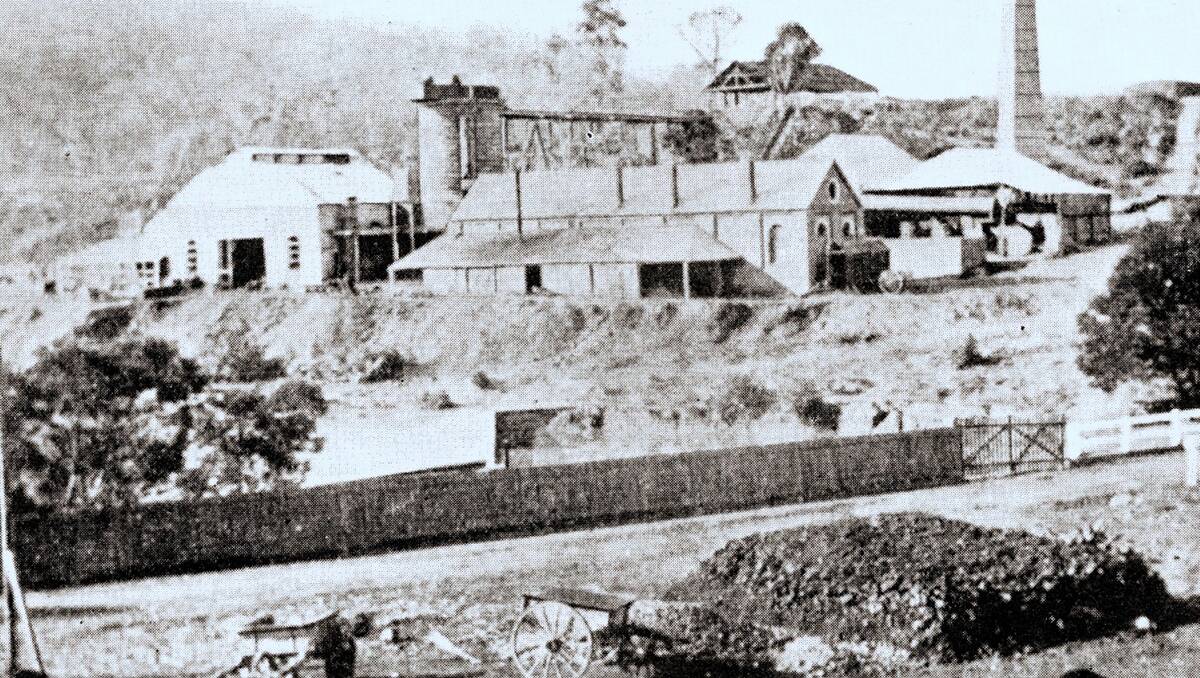 FITZ ROY (left): The works at its time of greatest production in the 1860s. 	Photo: BDH&FHS